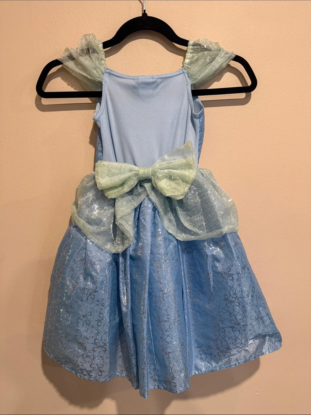 Disney Parks Beautiful Cinderella Light Blue Sparkle Princess Costume Halloween
